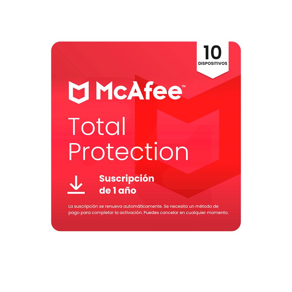 Antivirus McAfee Total Protection 10 Dispositivos