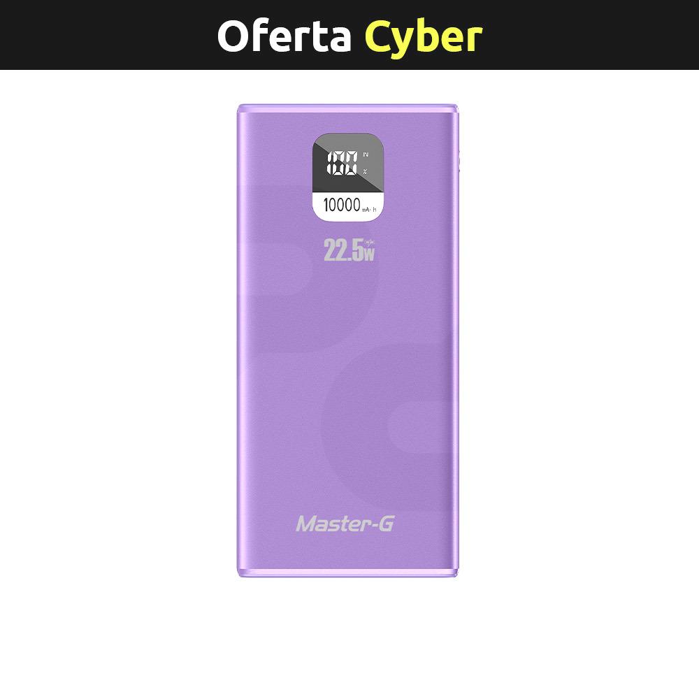 Batería Externa Master G 22.5W 10.000 mAh Morada  ( Edición Limitada )