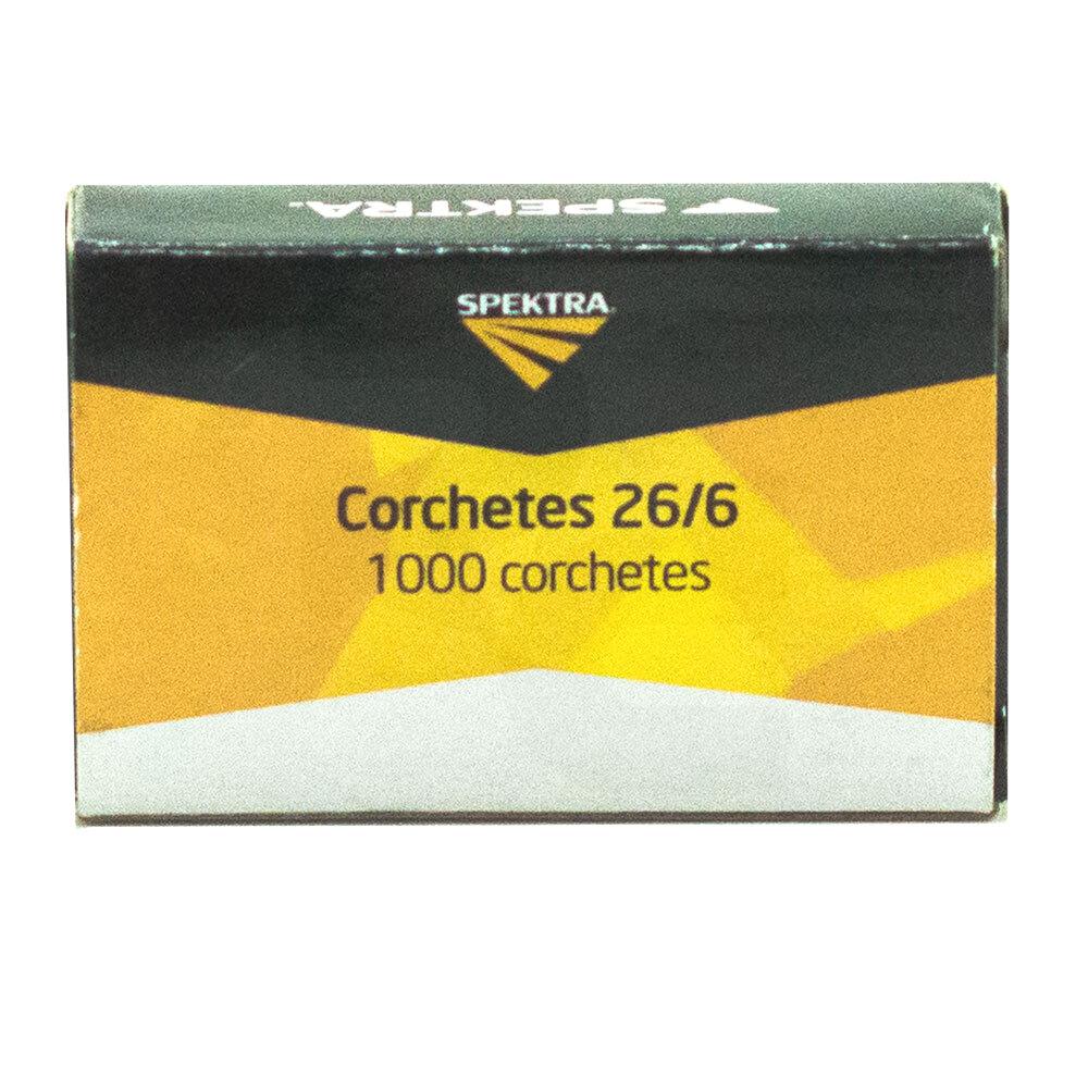Corchetes estandar 1.000 pieza (26/6) 