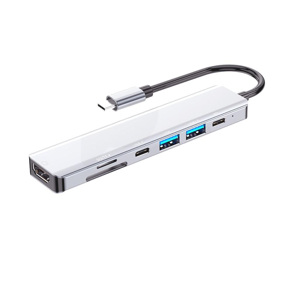 Docking Portable USB 3.0 7x1 Multipuertos 