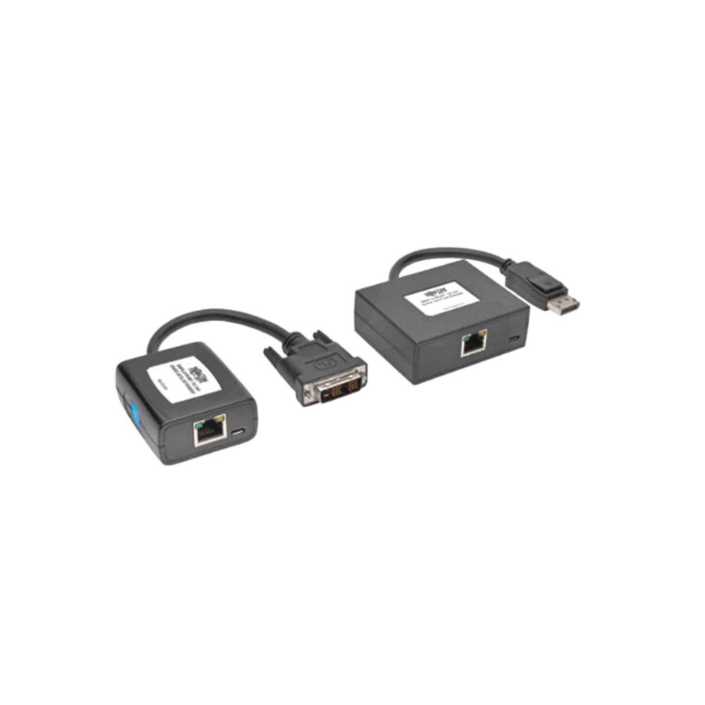 Juego Extensor Activo DisplayPort a DVI sobre Cat5/6, hasta 38m