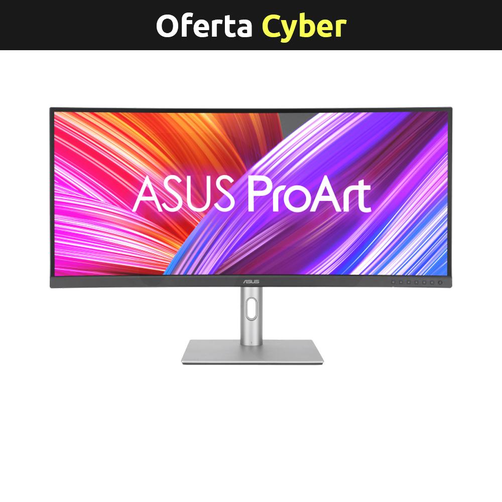 Monitor de Diseño Curvo ASUS ProArt 34" WQHD, 60Hz, IPS, PA34VCNV