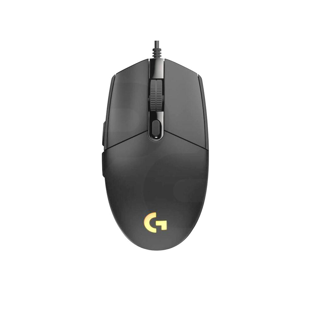 Mouse Gamer Alámbrico G203 RGB Lightsync - Negro