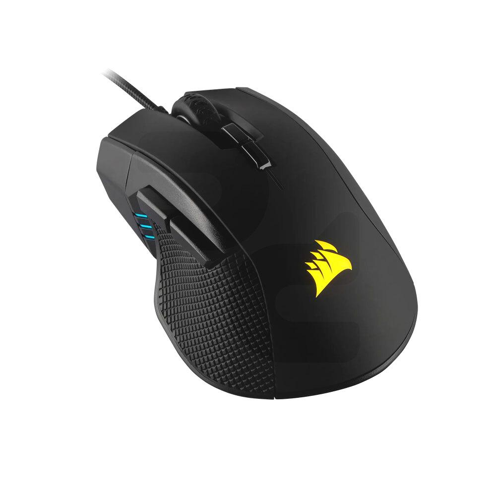 Mouse Gamer Alámbrico Ironclaw RGB LED - Negro