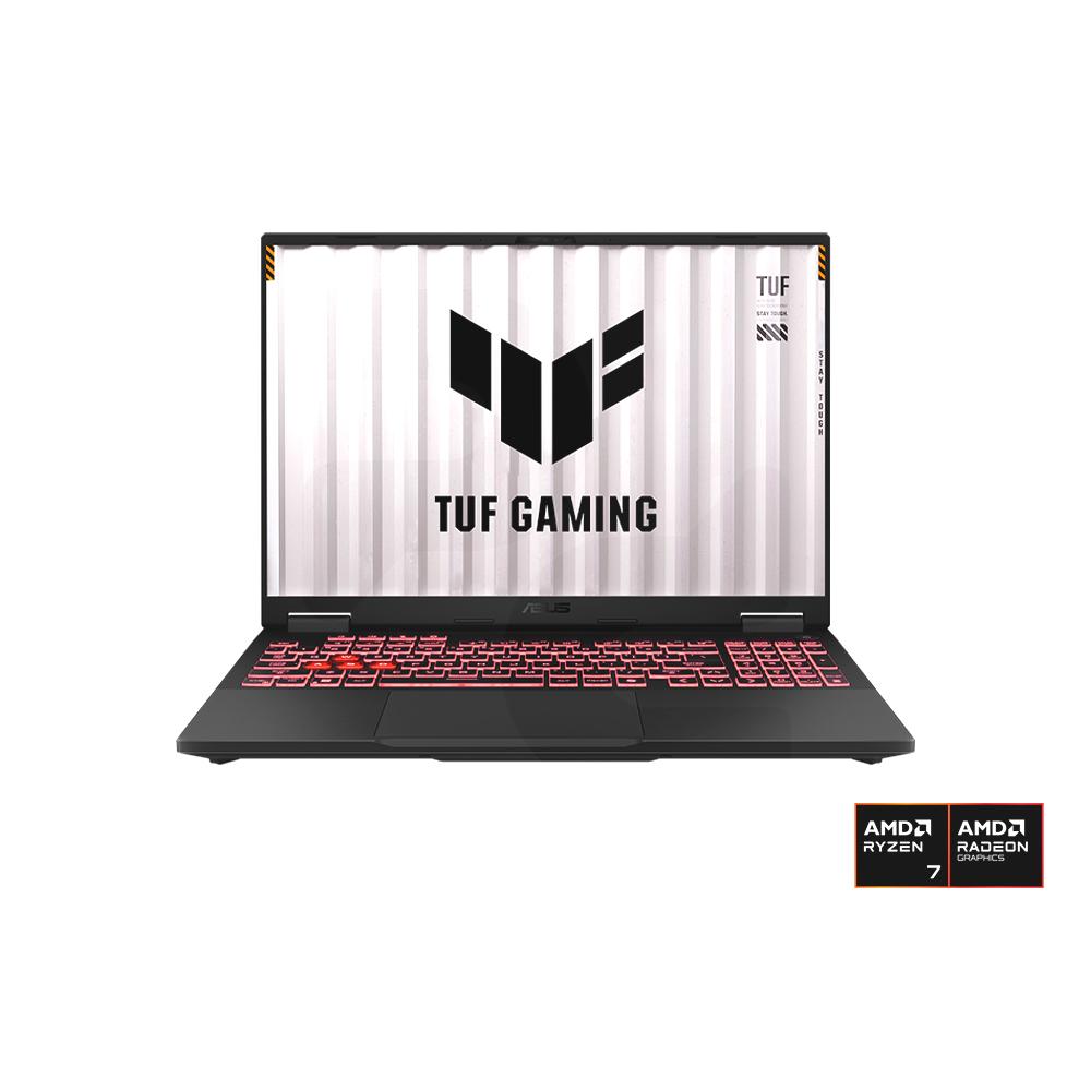 Notebook Gamer TUF 16 AMD Ryzen 7-260 NVIDIA RTX 5050 16" 165Hz 16GB RAM 512GB SSD Negro Windows 11 HomeFA608UHI-QT543W