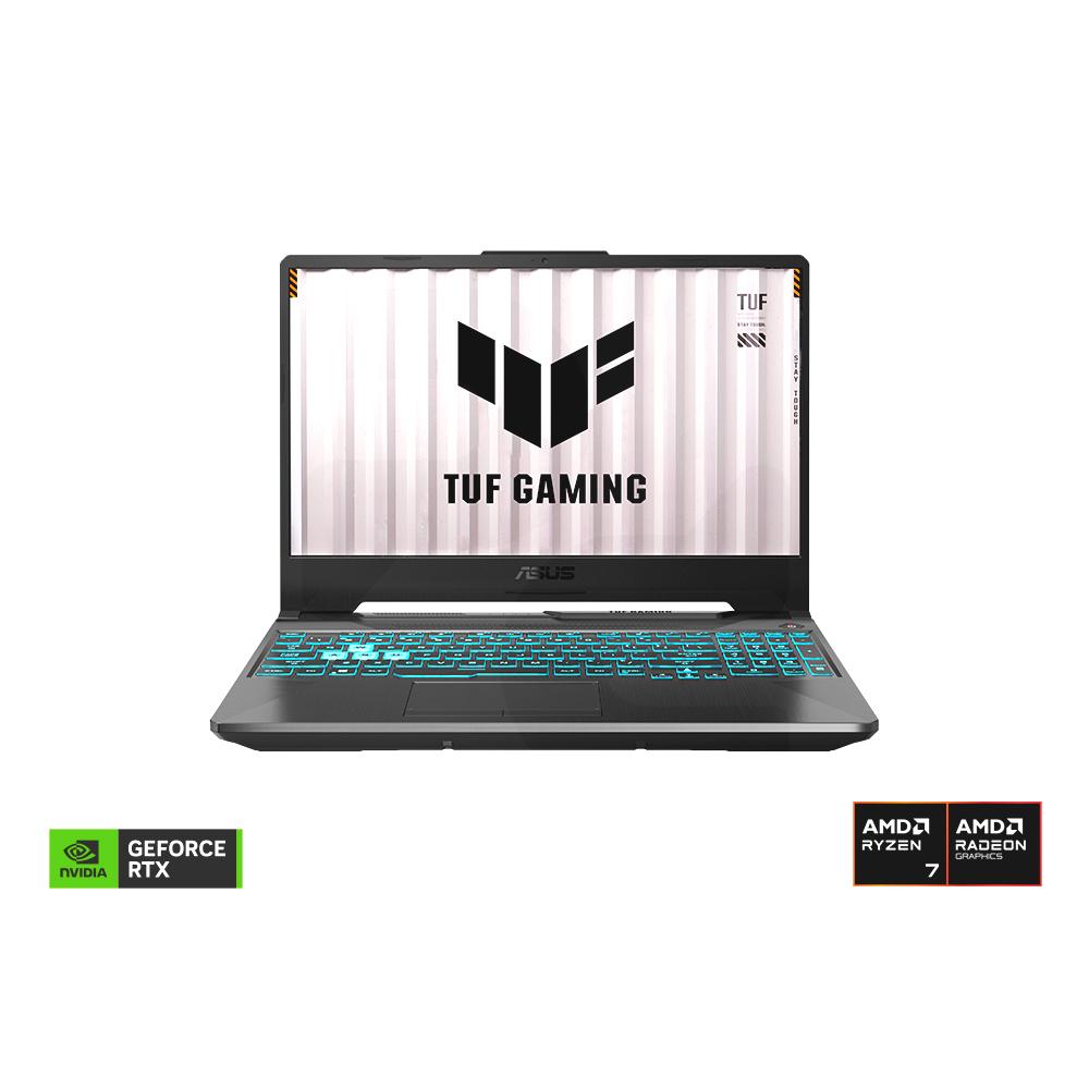 Notebook Gamer TUF Gaming A15 AMD Ryzen 7-170 NVIDIA RTX 3050 15,6" 144Hz 8GB RAM 512GB SSD Windows 11 Home Negro FA506NCQ-HN020W