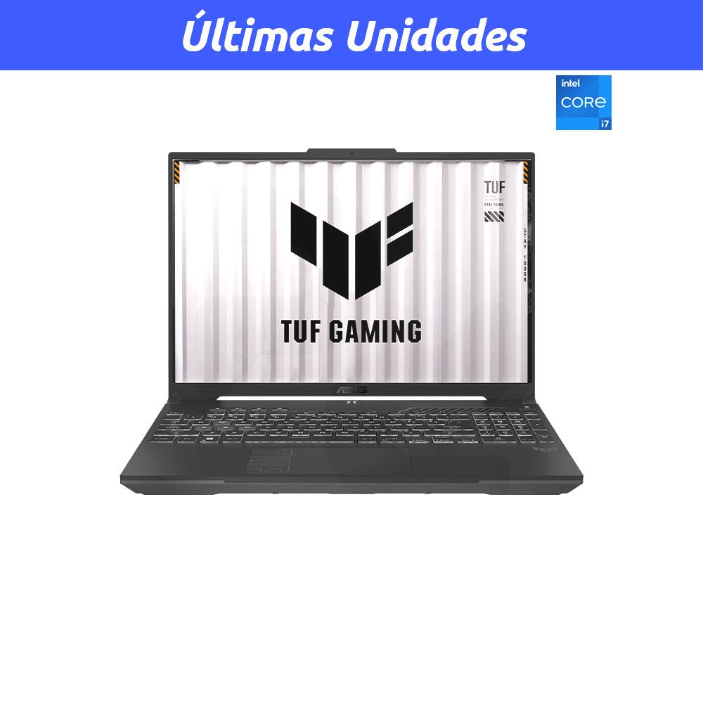 Notebook Gamer TUF Gaming F16 Intel Core 7-230H NVIDIA GeForce RTX 3050 16" FHD 144Hz 16GB 512GB SSD Windows 11 Home Mecha Gray FX607VJR-TU310W